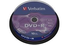 Verbatim DVD+R 4,7GB 16X 10er SP 10 Stück