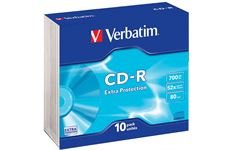 Verbatim CD-R 80 52X Extra 10er SC 10 Stück