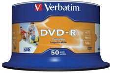 Verbatim DVD-R 4,7GB 16X 50er SP 50 Stück