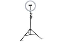 4SMARTS LoomiPod Mini Selfie Tripod LED XL (schwarz)